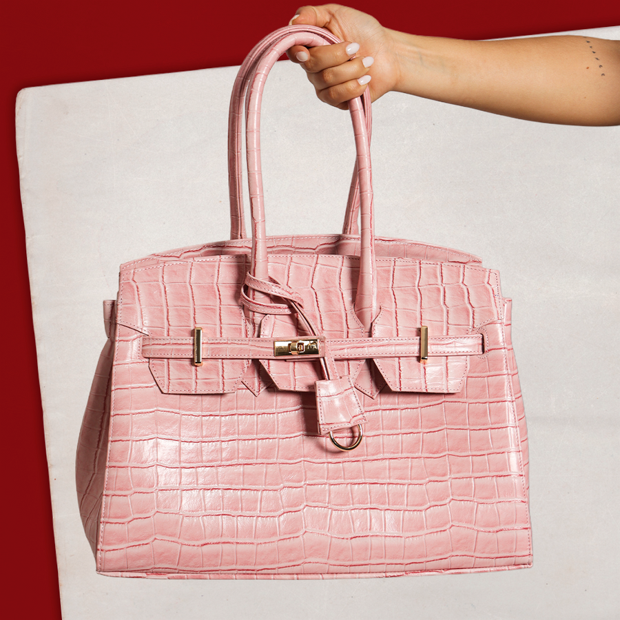 Bolsa Jane Croco Ruber UW103