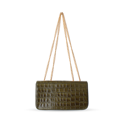 Bolsa Sedona Croco Verde UW114