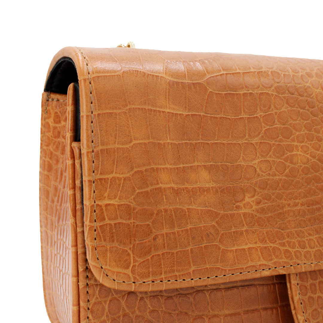 Bolsa Sedona Croco Miel UW113