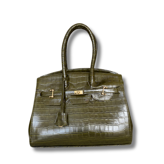 Bolsa Jane Croco Verde UW116