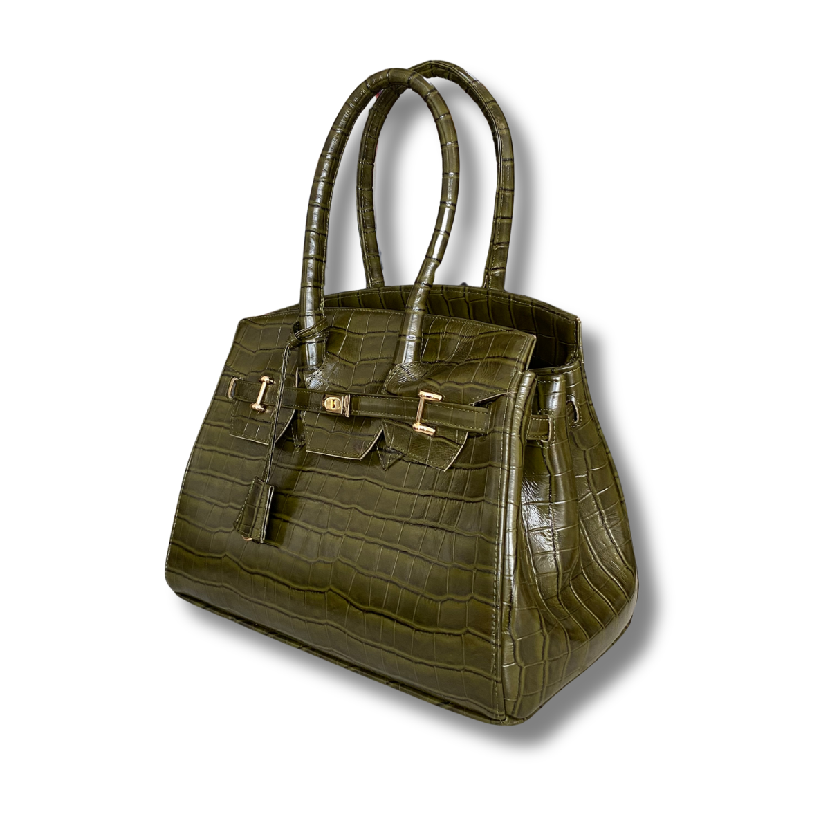 Bolsa Jane Croco Verde UW116