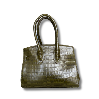 Bolsa Jane Croco Verde UW116