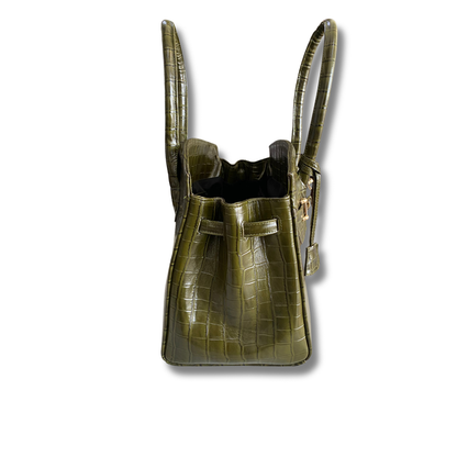 Bolsa Jane Croco Verde UW116
