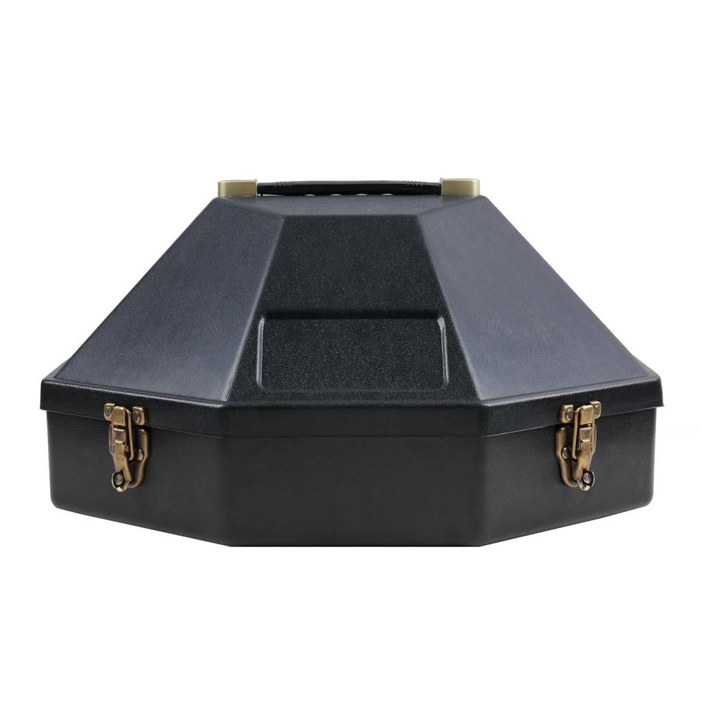 Estuche rigido para sombrero negro UW604